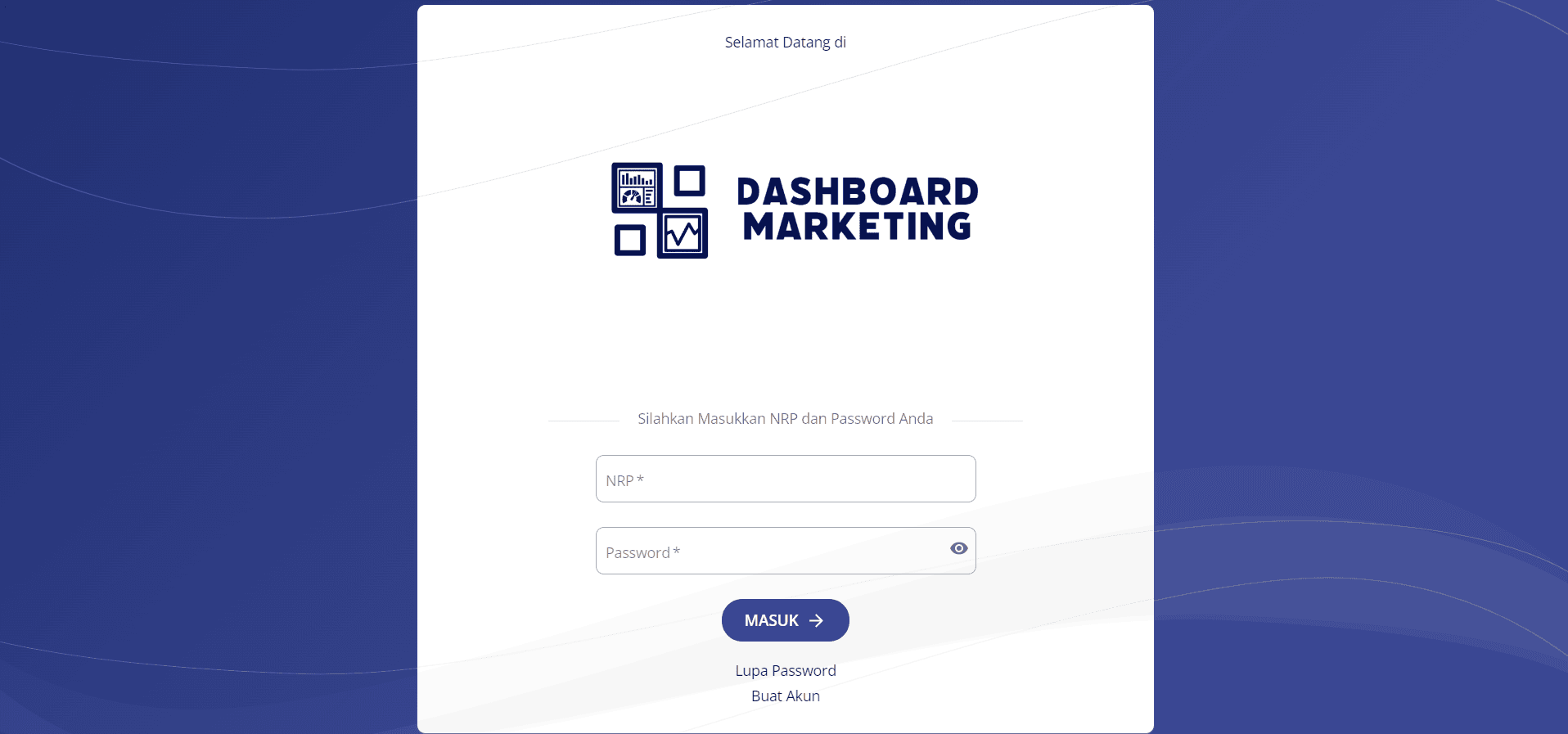 Dashboard Marketing